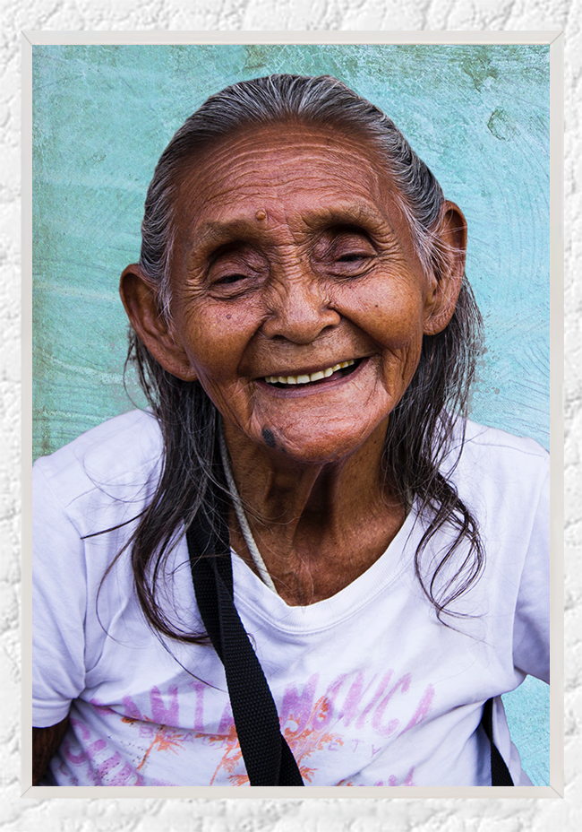 Portræt af peruviansk kvinde | NorFrame